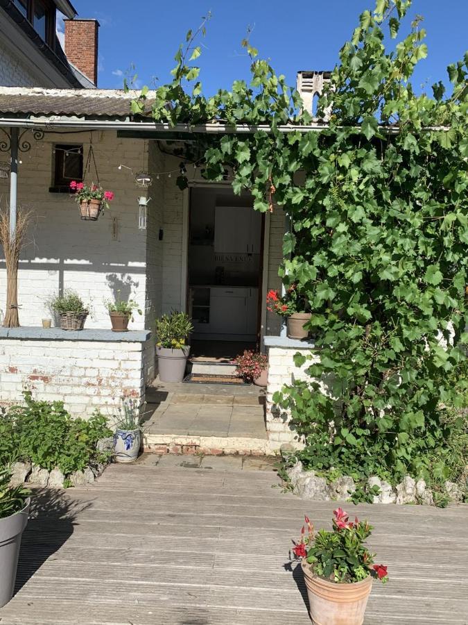 Gite: A La Courbe Du Fleuve Godinne Kültér fotó